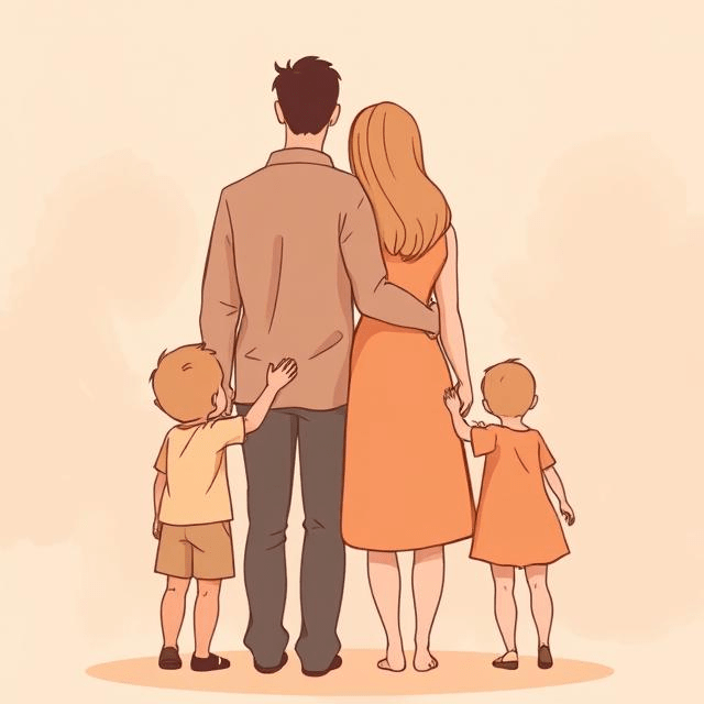 Padre, Madre y SUS hijos